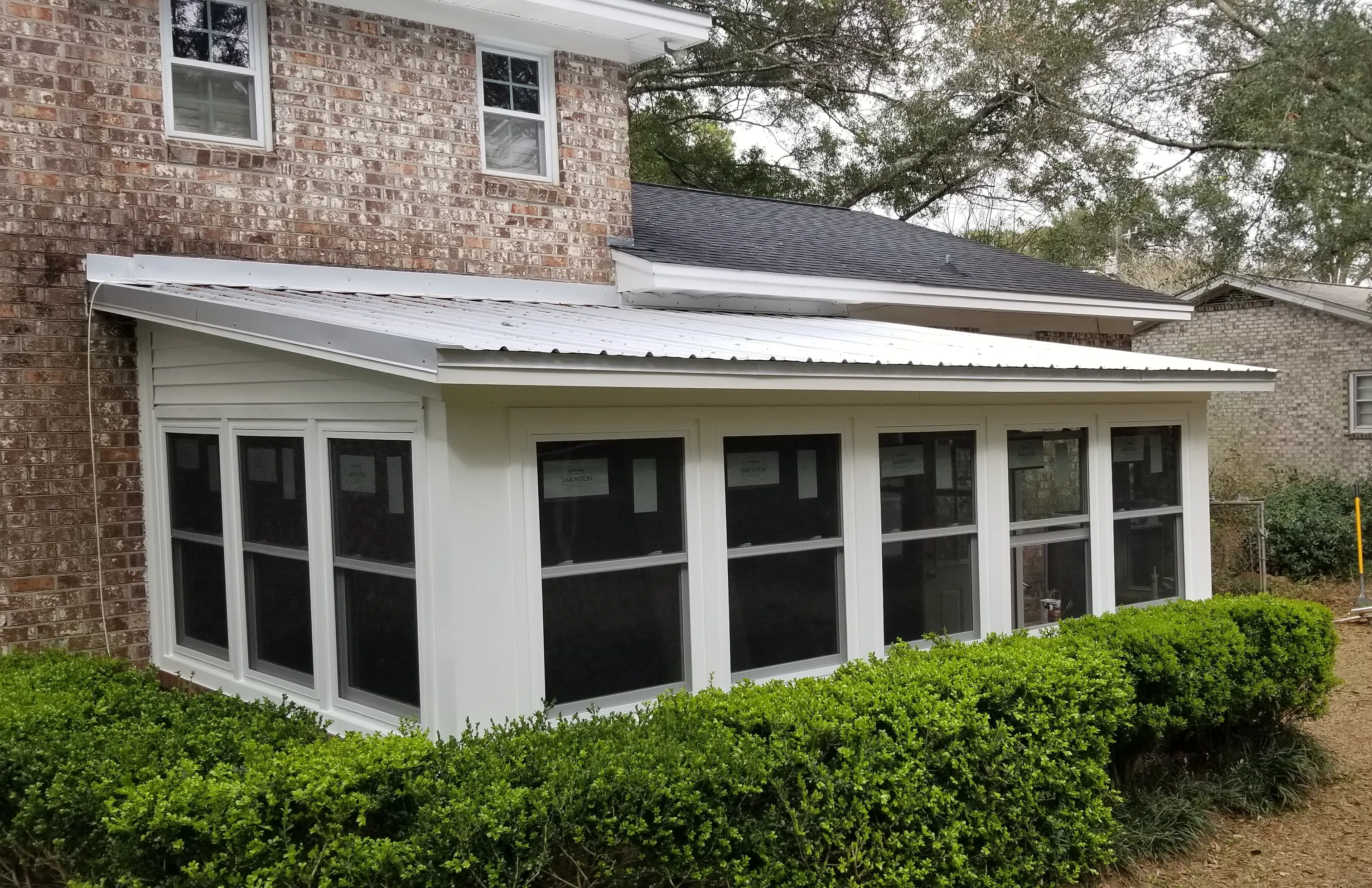Sunroom installation in Charleston SC