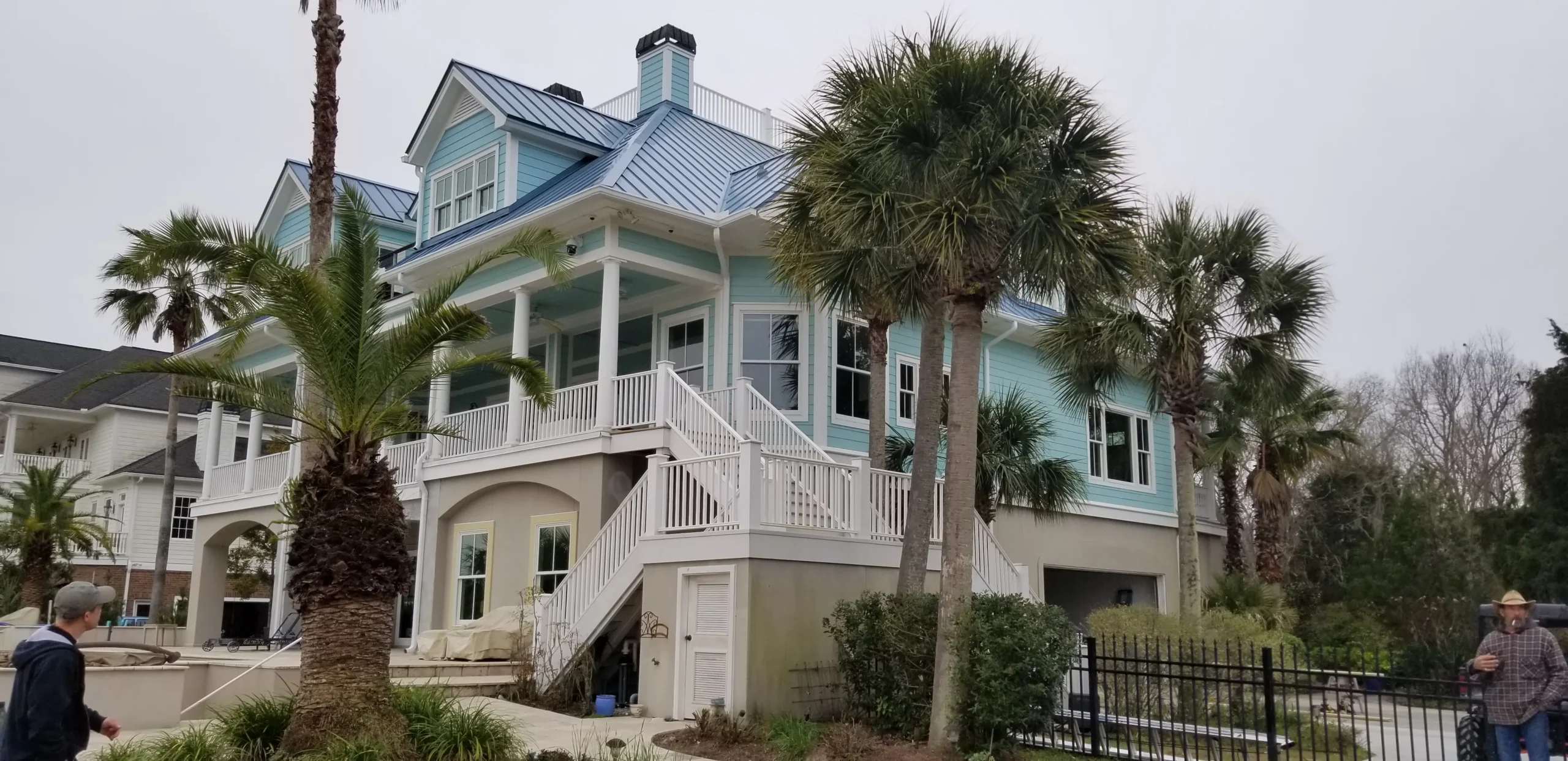 Charleston SC roof replacement service in progress