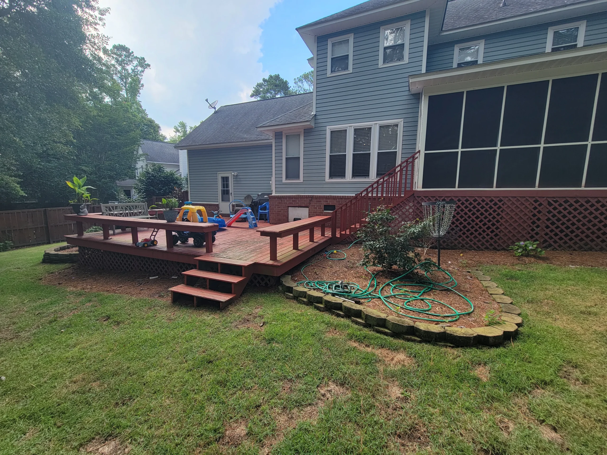 Trusted deck installation in Charleston SC by American Custom Exteriors