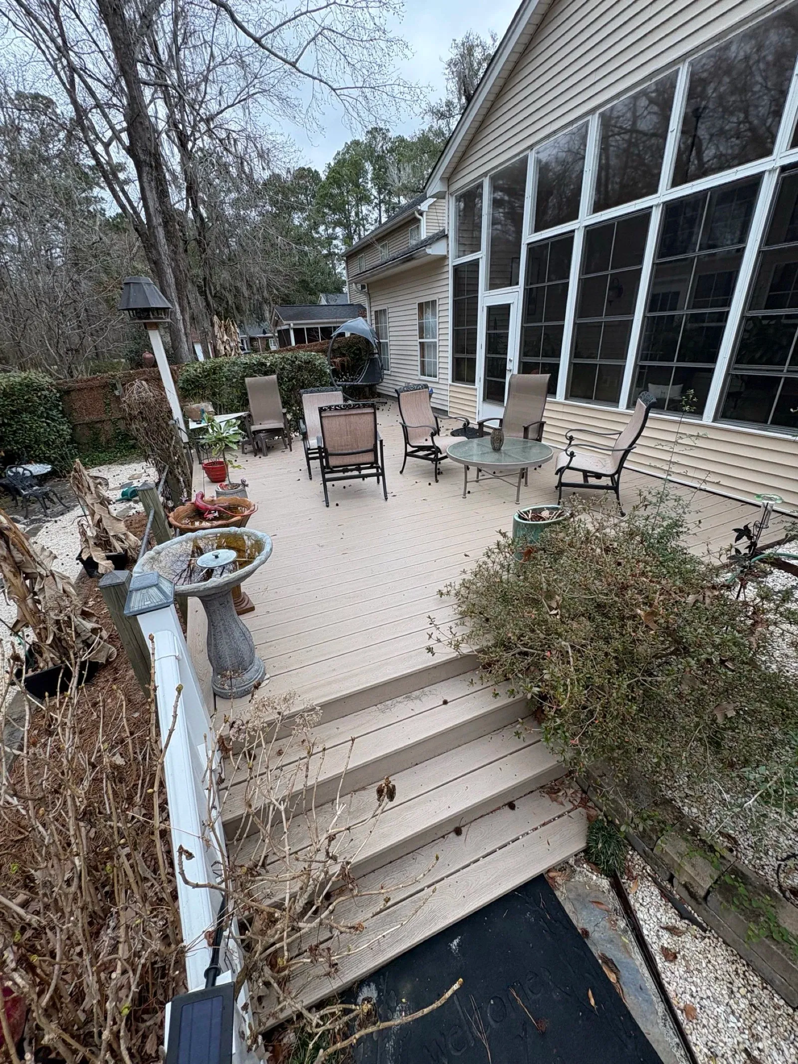 New deck installation in Charleston SC