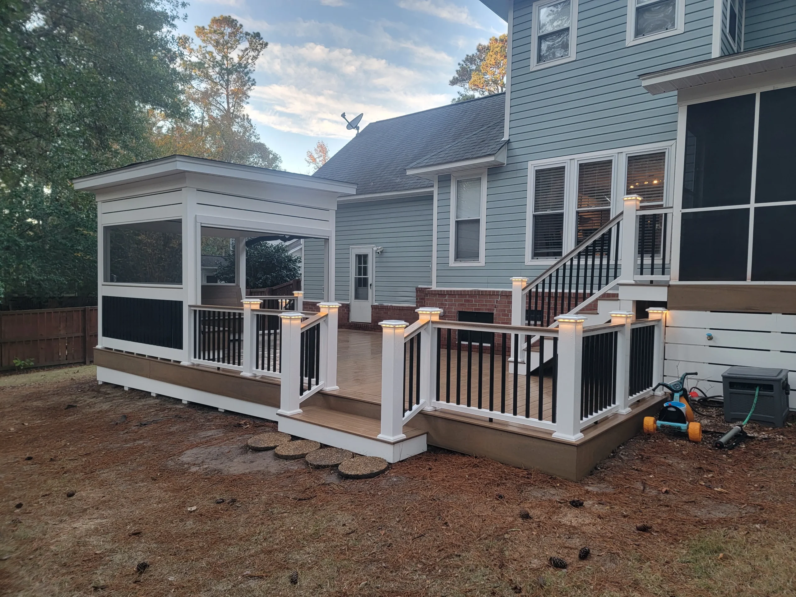 Professionally built deck in Charleston SC