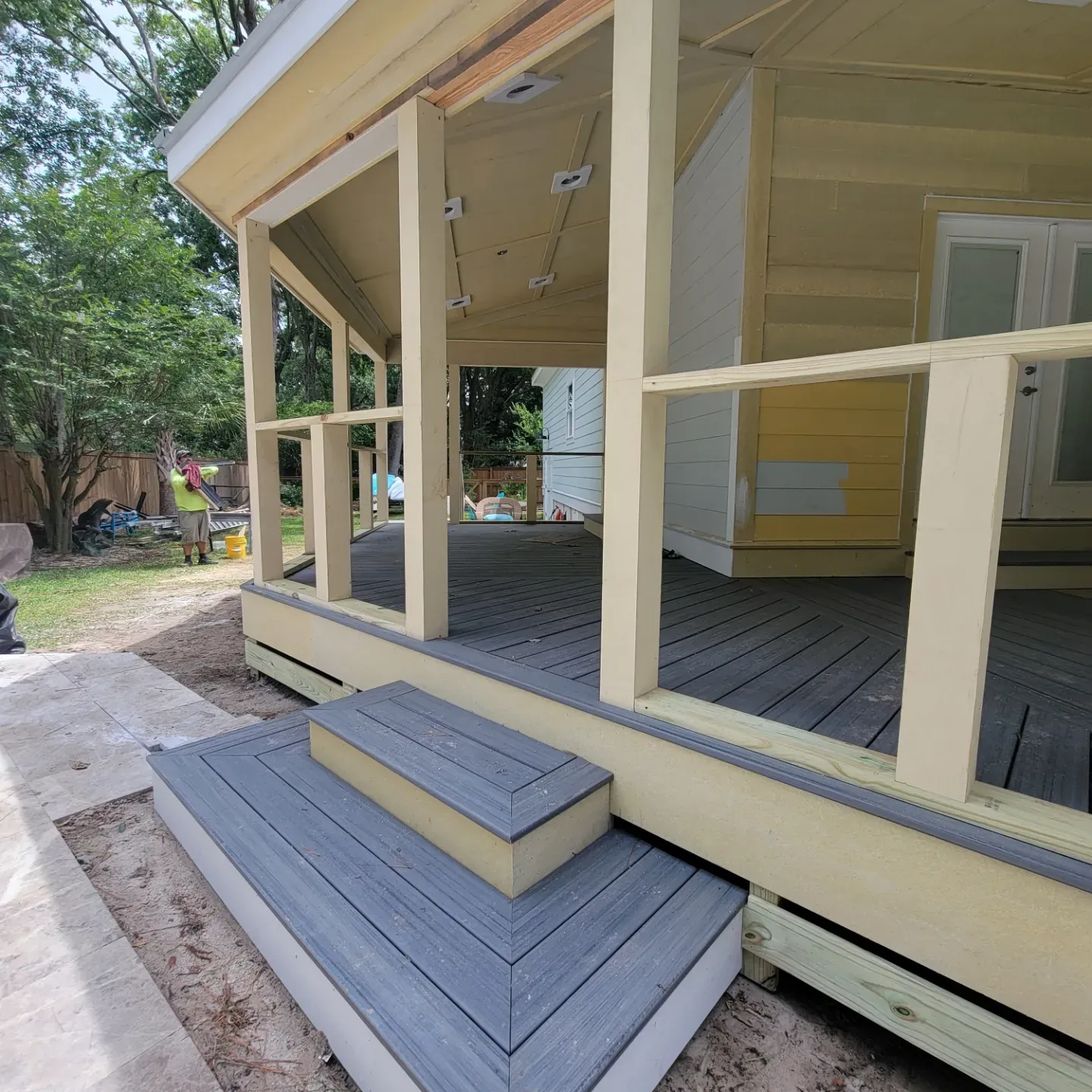 New deck installation in Charleston SC