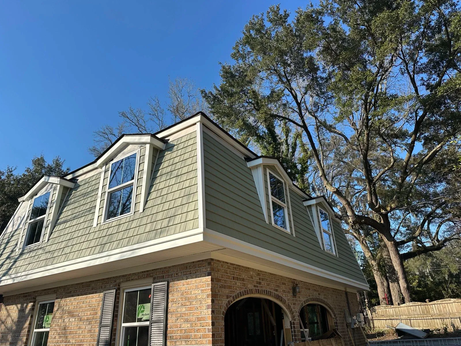 Vinyl siding installation in Charleston SC