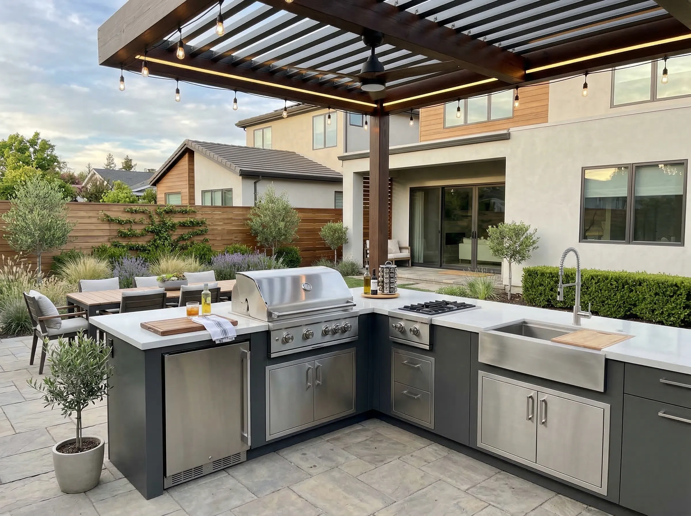 Backyard kitchen design inspiration in Charleston SC